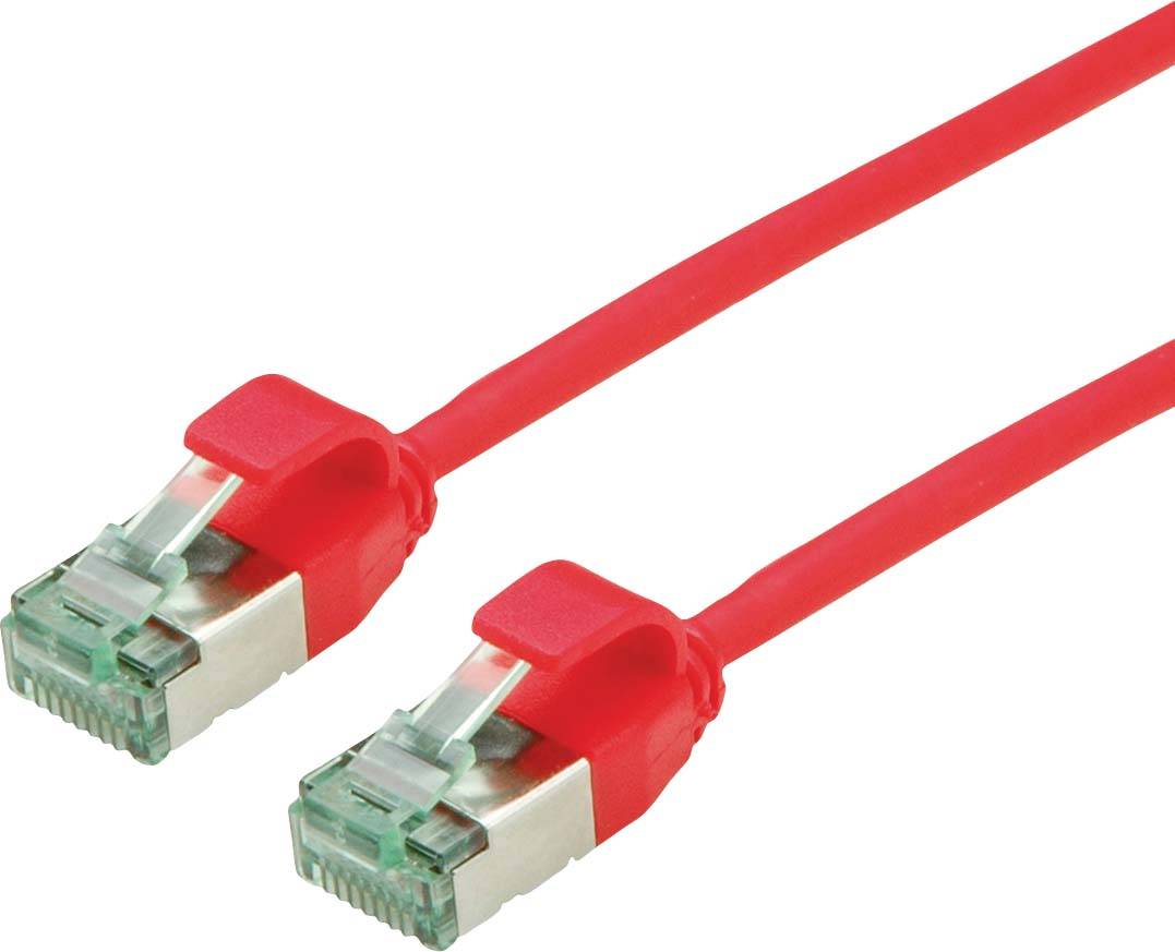 roline mrežni patch kabl 0,30 m crvena (jasna) RJ45 utikač 3338957