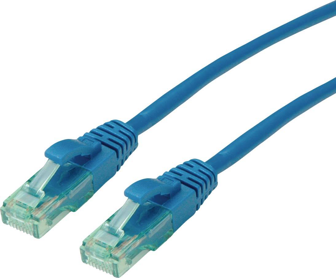 roline mrežni patch kabl 3,00 m plava RJ45 utikač 3339053