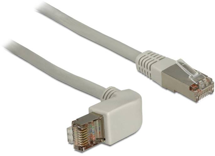 Delock mrežni patch kabl 0,50 m siva RJ45 utikač 3378755