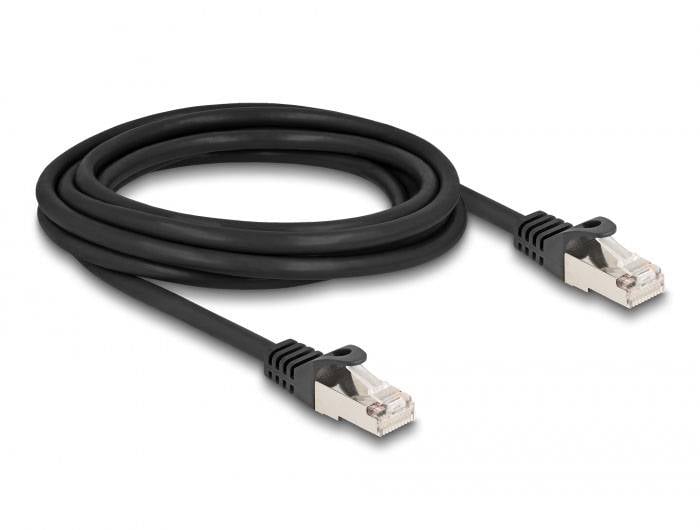 Delock mrežni patch kabl 3,00 m crna RJ50 utikač