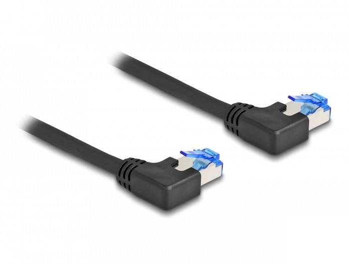 Delock mrežni patch kabl 1,00 m crna RJ45 utikač 3379897