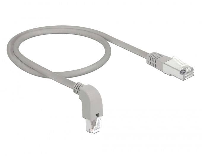 Delock mrežni patch kabl 0,50 m siva RJ45 utikač 3379956
