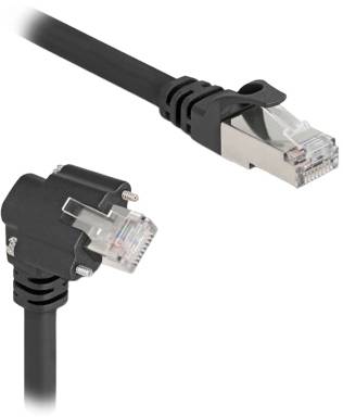Delock mrežni patch kabl 2,00 m crna RJ45 utikač 3381034