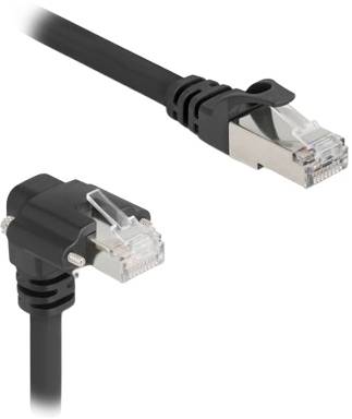 Delock mrežni patch kabl 3,00 m crna RJ45 utikač 3381044