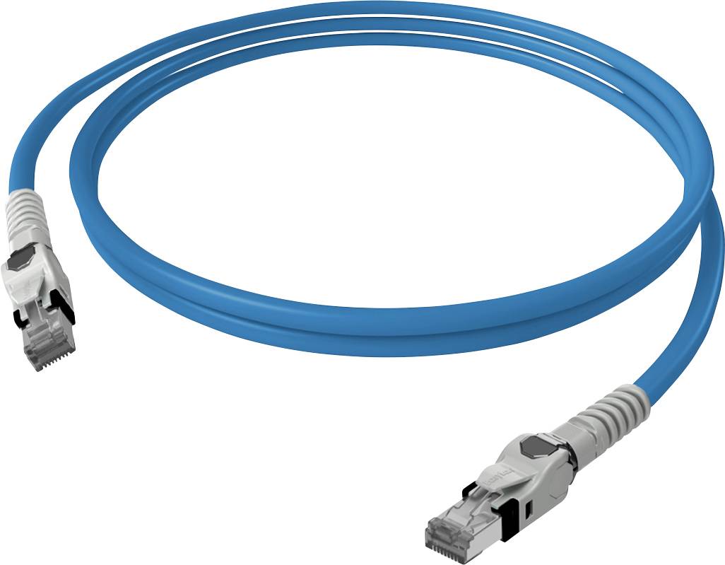 Easylan mrežni patch kabl 1,00 m plava RJ45 utikač 3399542
