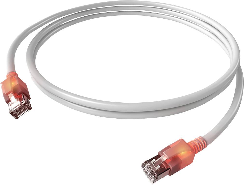 EasyLan DualBoot mrežni patch kabl 1,50 m bela RJ45 utikač