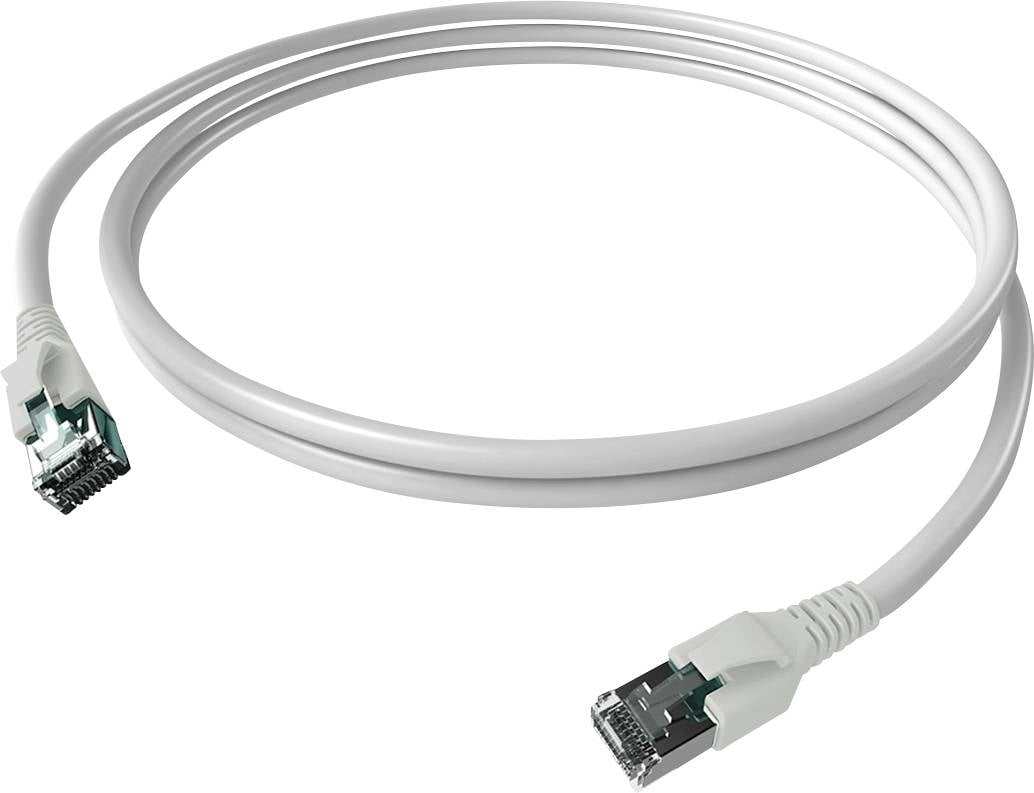 Easylan mrežni patch kabl 7,50 m bela RJ45 utikač 3399699