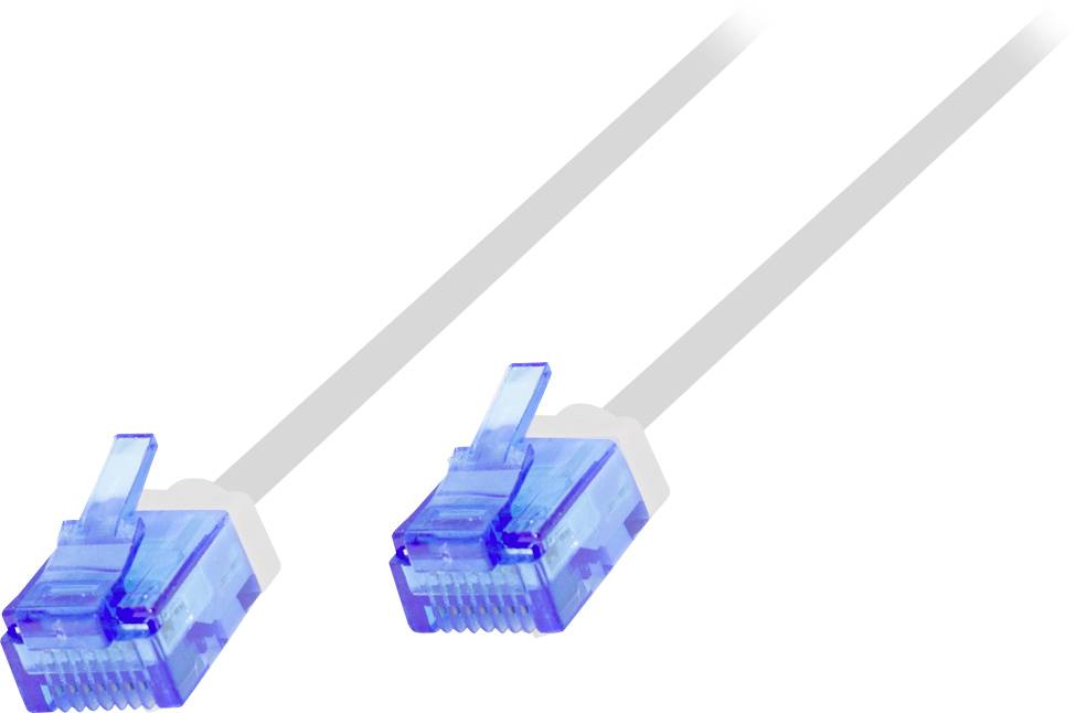 LogiLink mrežni patch kabl 20,00 m bela RJ45 utikač 3402123
