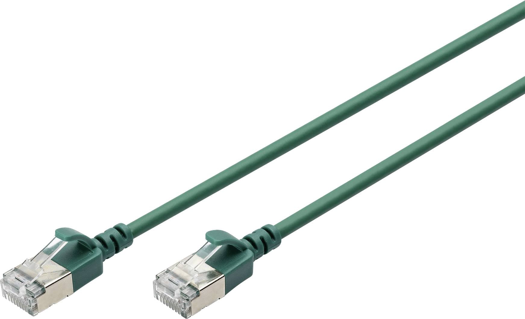 Digitus DK-1632-A-005S-G mrežni patch kabl 0,5 m zelena RJ45 utikač