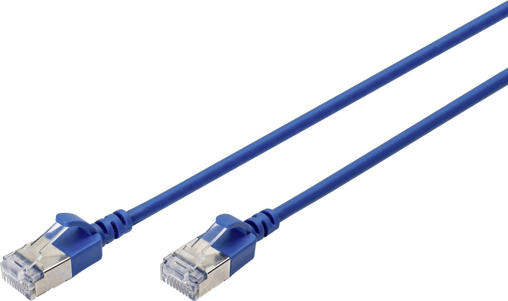Digitus DK-1632-A-050S-B mrežni patch kabl 5 m plava RJ45 utikač