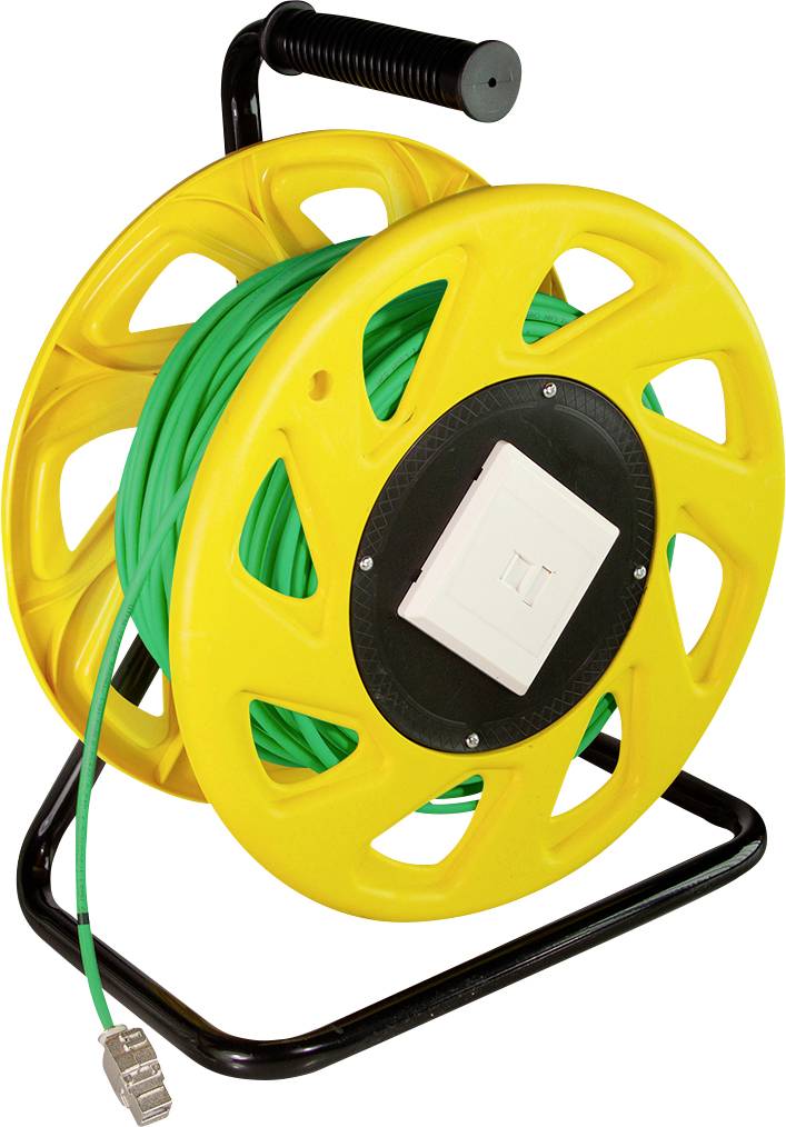 LogiLink mrežni patch kabl 60 m zeleno-žuta RJ45 utikač