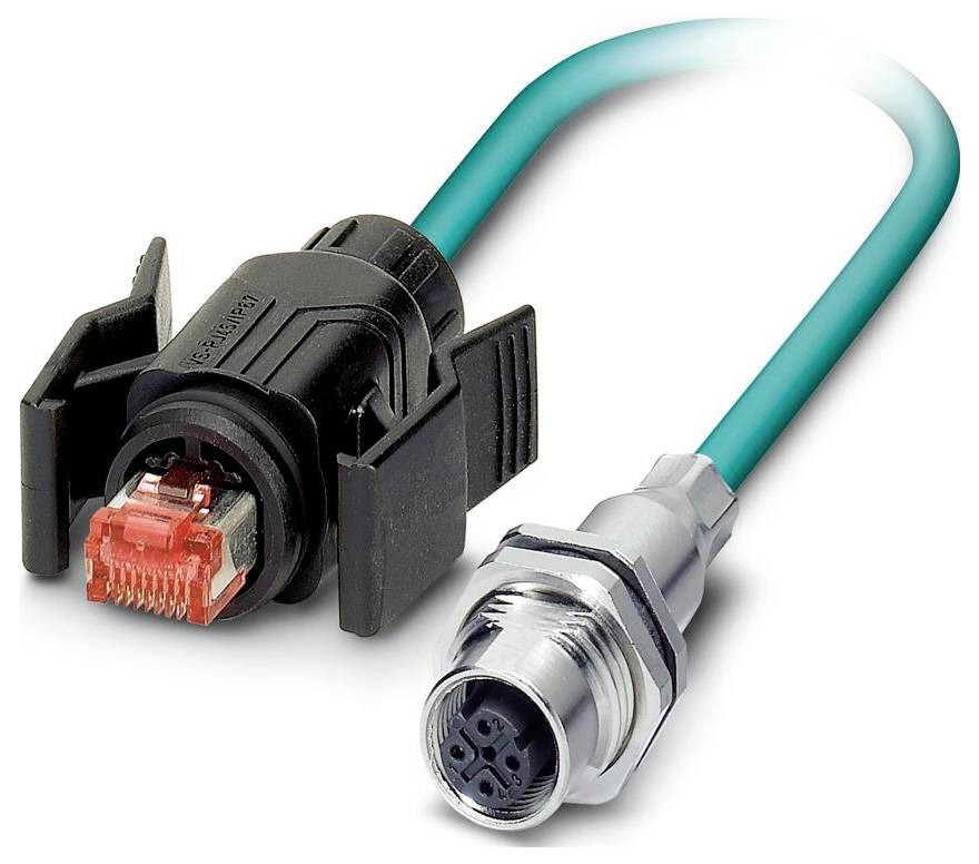 Phoenix Contact mrežni patch kabl 2 m M12 utičnica RJ45 utikač 3583306