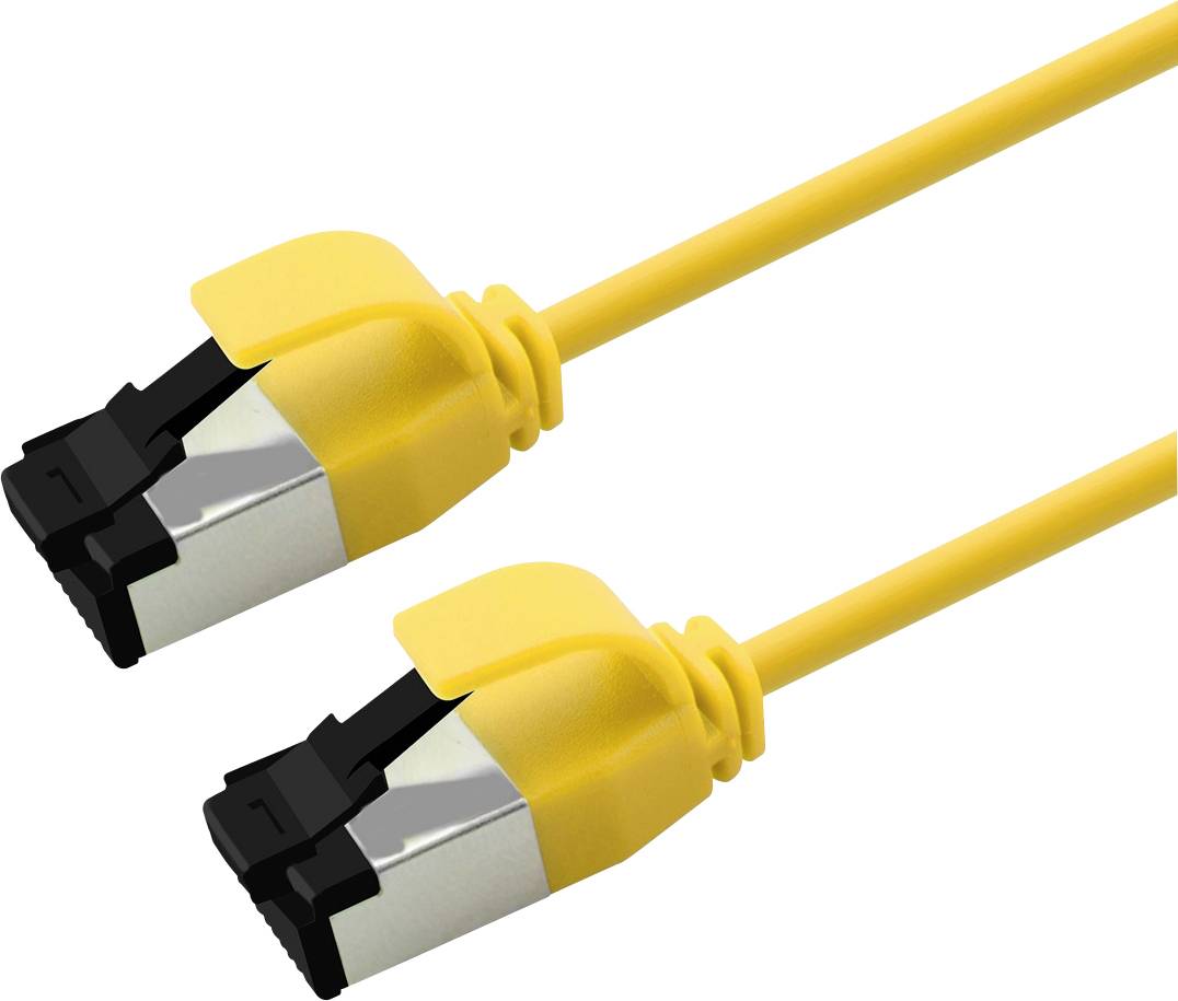 Roline mrežni patch kabl 3 m žuta RJ45 utikač