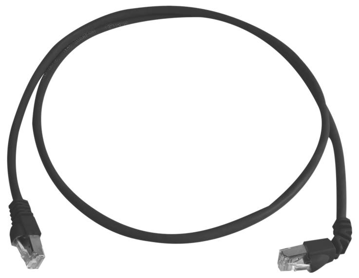 Telegärtner mrežni patch kabl 5,0 m crna RJ45