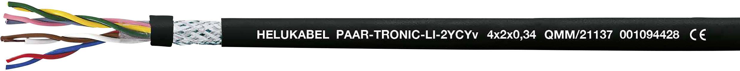 HELU 21137-1000 kabl za prenos podataka 4 x 2 x 0,34 mm² 8 x 10,00 mm