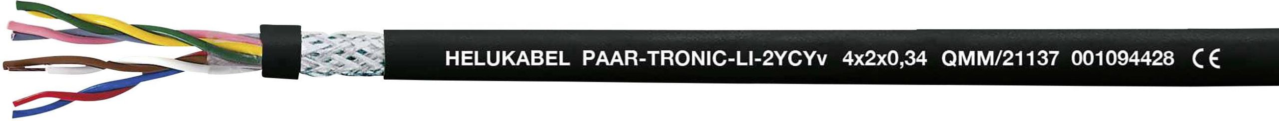 HELU 21131-1000 kabl za prenos podataka 4 x 2 x 0,22 mm² 8 x 8,50 mm