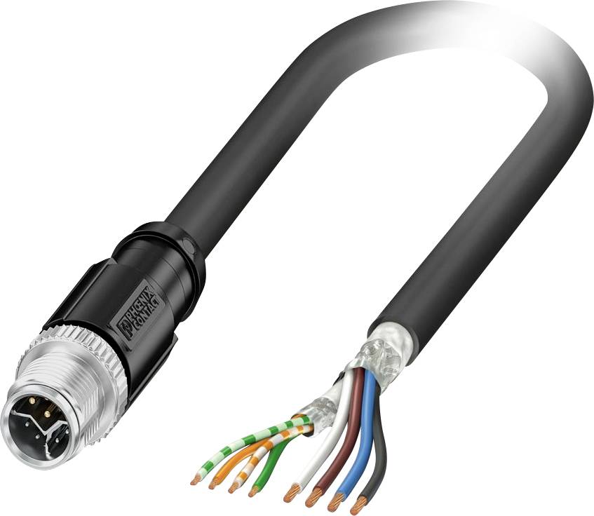 Phoenix Contact NBC-M12MSY/1,0-94H hibridni kabl 1 m 8 1 kom