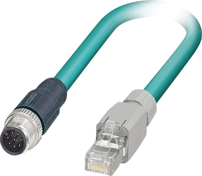 Phoenix Contact VS-M12MS-IP20-94C-LI/2,0 mrežni kabl 2 m 8 1 kom