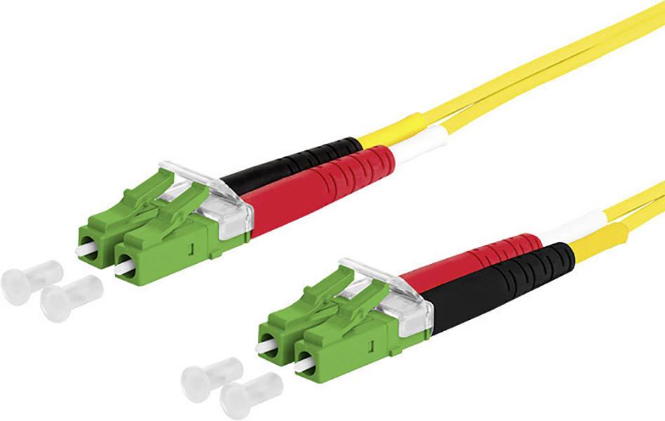 Metz Connect optički priključni kabl 1,00 m žuta LC-utikač