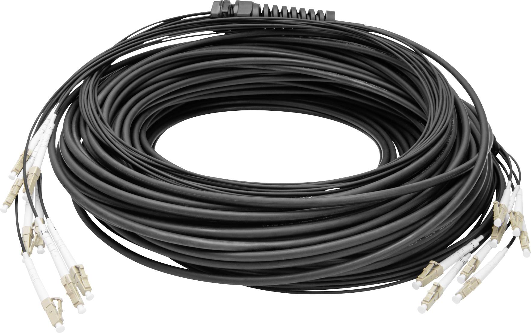 Digitus DK-24338U050BK-BBB optički priključni kabl 50 m crna LC/UPC-utikač