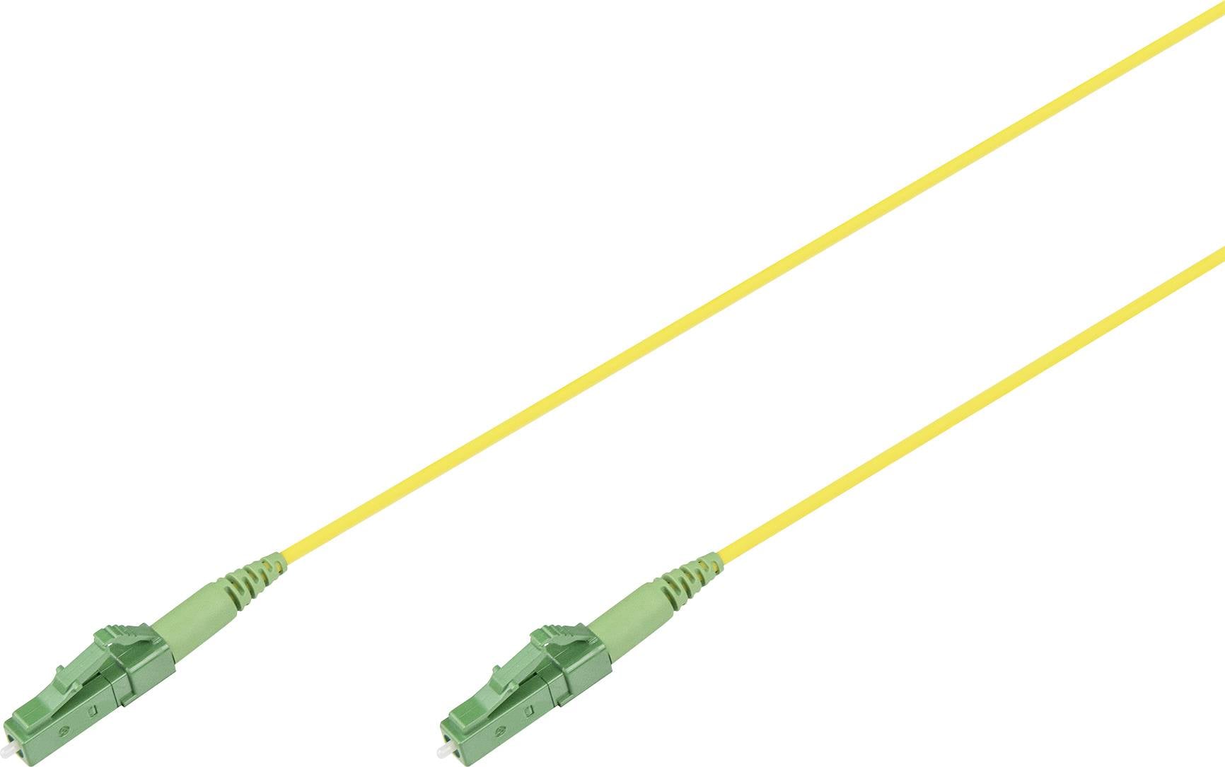 Digitus DK-2933-15-APC-SX optički priključni kabl 15 m LC APC-utikač stakleno vlakno