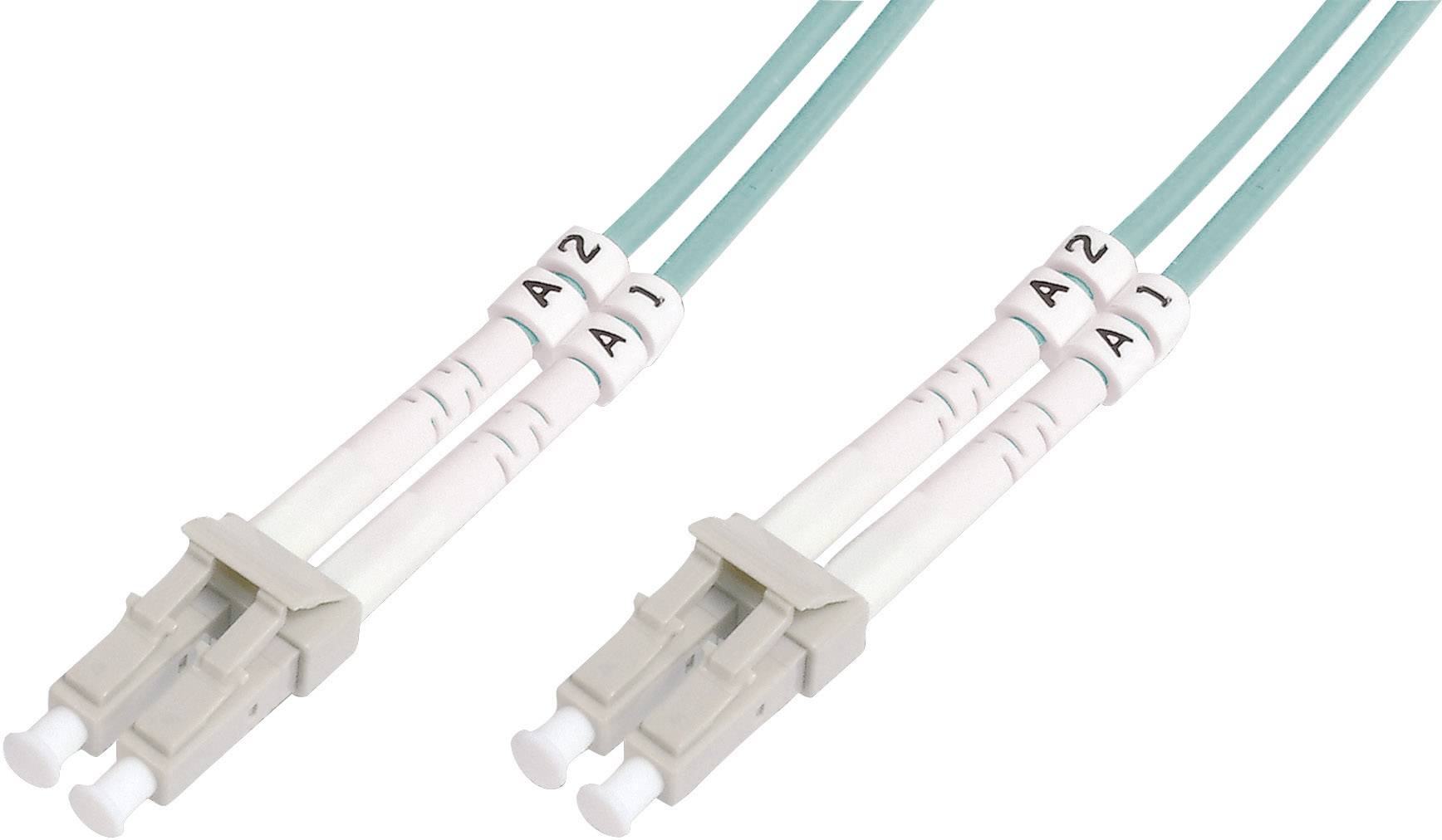 Digitus DK-2533-07/3 optički priključni kabl 7,00 m turkizna LC-utikač