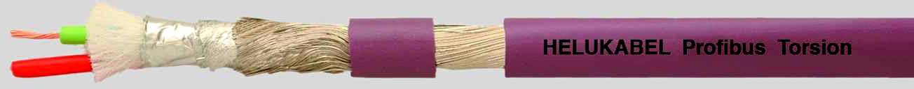 HELU 800109-1000 bus kabl 2 x 0,38 mm² ljubičasta torzija<br>Festoon