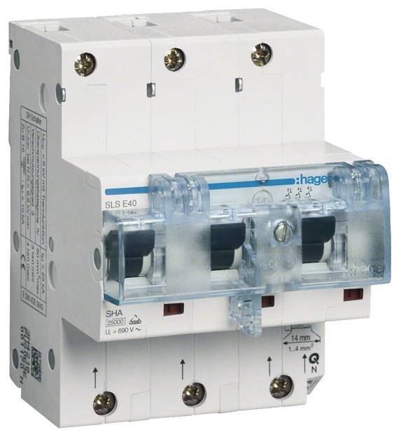 Hager HTN340E automatski osigurac 3-polni 40 A 400 V