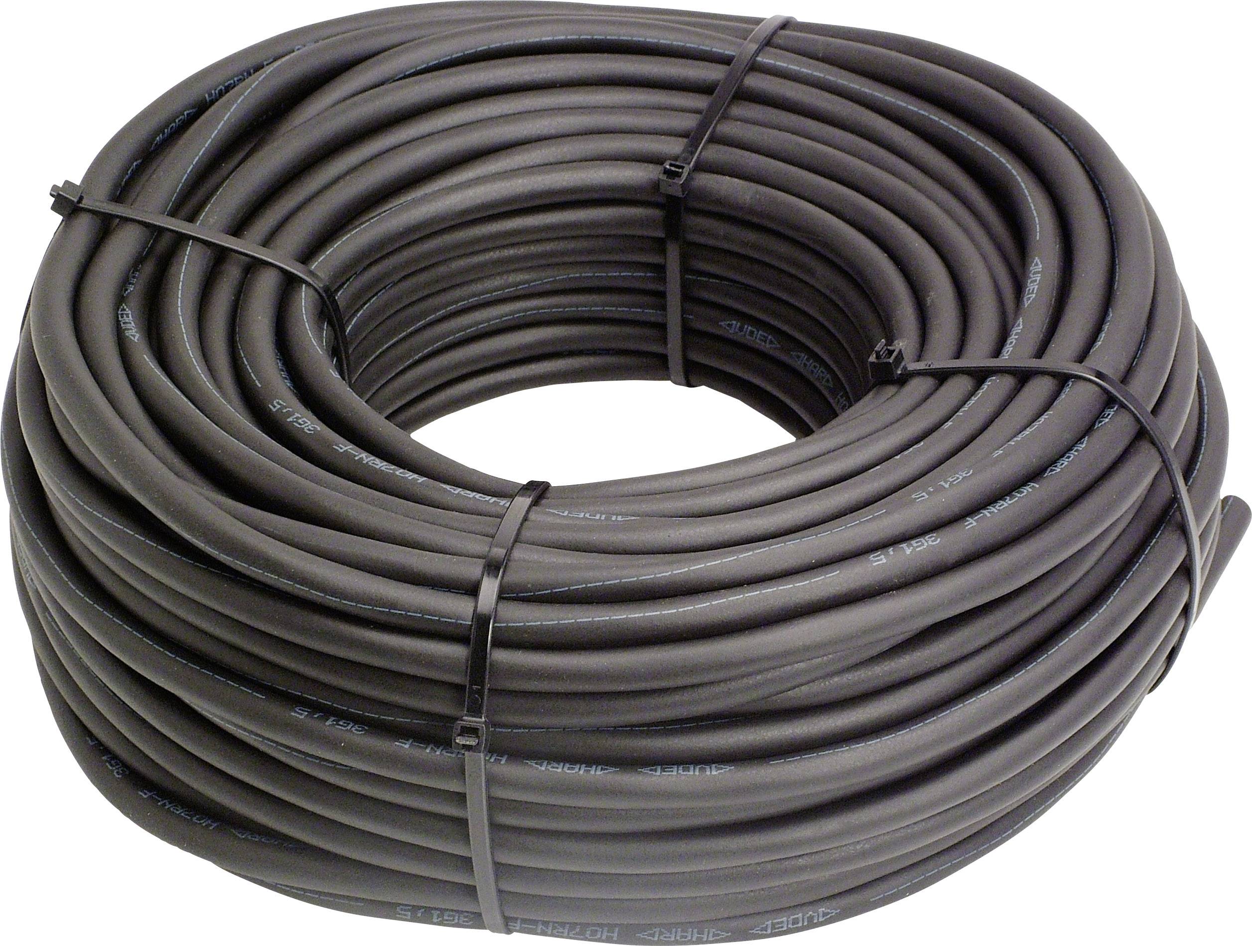 AS Schwabe H07RN-F instalacioni kabl 5 x 1,5 mm² 400 V crna
