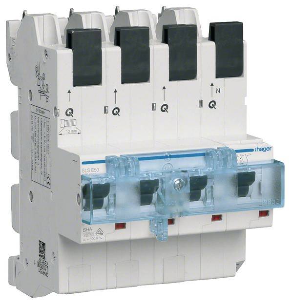 Hager HTS650E automatski osigurac 4-polni 50 A 400 V