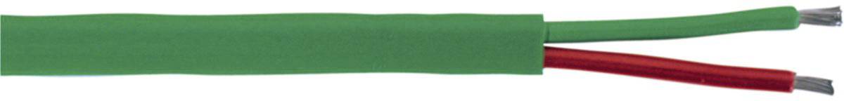 LAPP 0154010/500 kabl za termoelemente 2 x 1,5 mm² 7,10 mm zelena