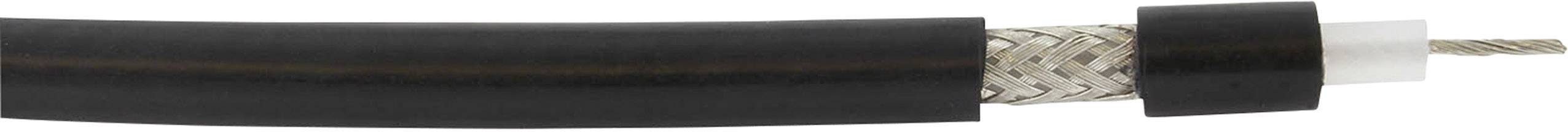 VOKA Kabelwerk 300902-01-100 koaksijalni kabl 5,40 mm crna 100 m