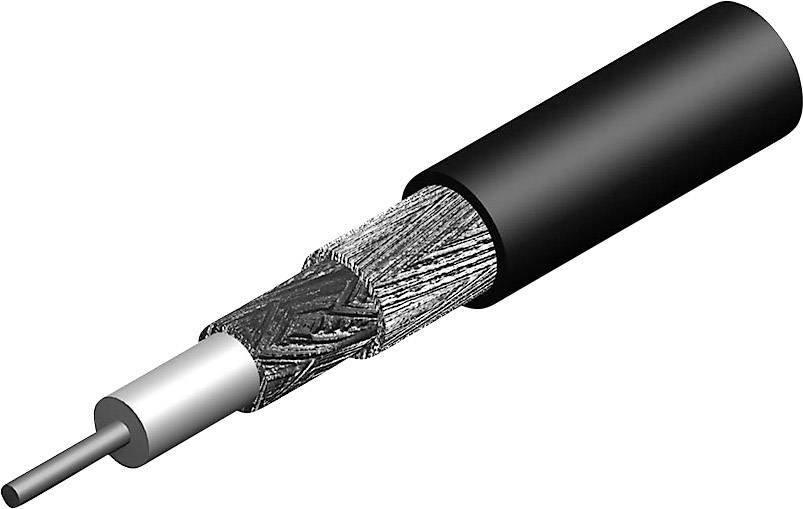 SSB Electronic koaksijalni kabl 4,95 mm transparentna Metrsko blago