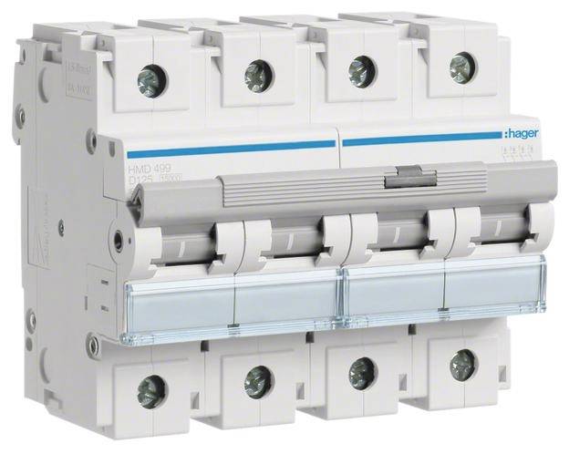 Hager HMD499 automatski osigurac 4-polni 125 A 415 V 15 kA