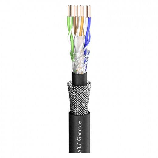 Sommer Cable 580-0201 mrežni kabl 8 x 8 mm crna