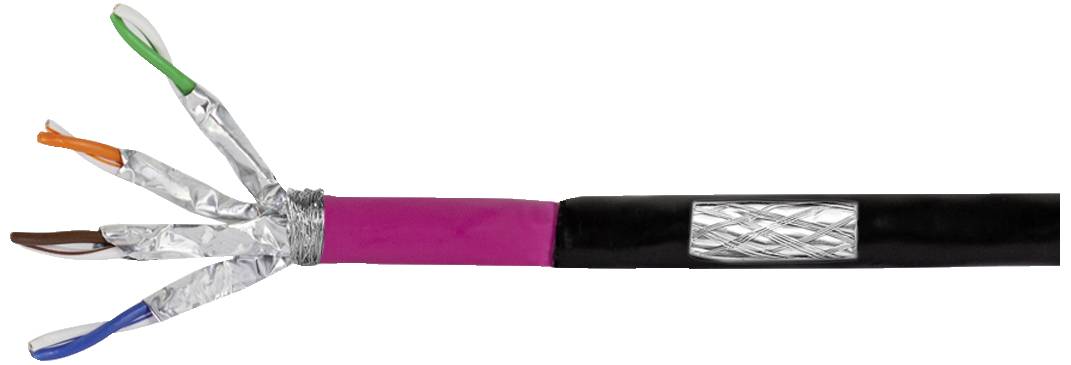 LogiLink CPV0082 mrežni kabl 100 m 8 x crna
