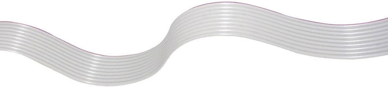 econ 28AWG6GR flat kabl 6 x 0,08 mm² 300 V siva