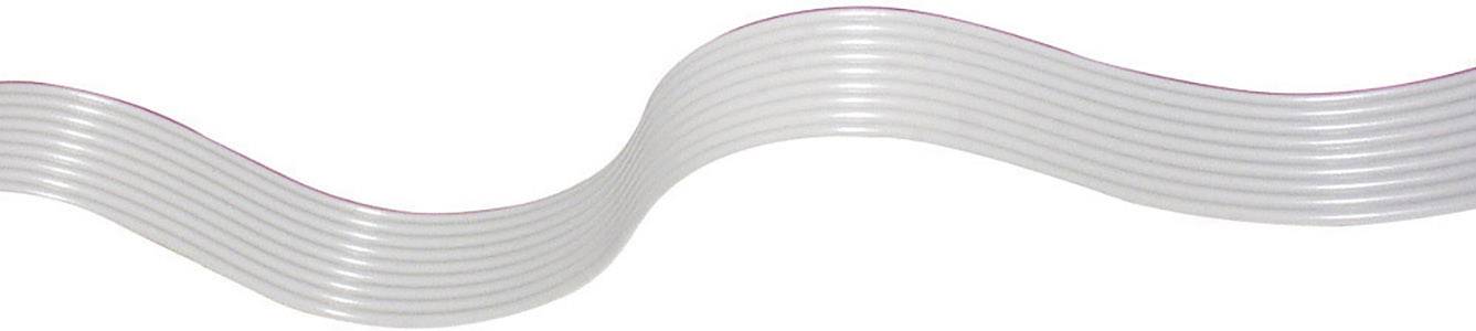 econ 28AWG14RM1 flat kabl 14 x 0,08 mm² 300 V siva