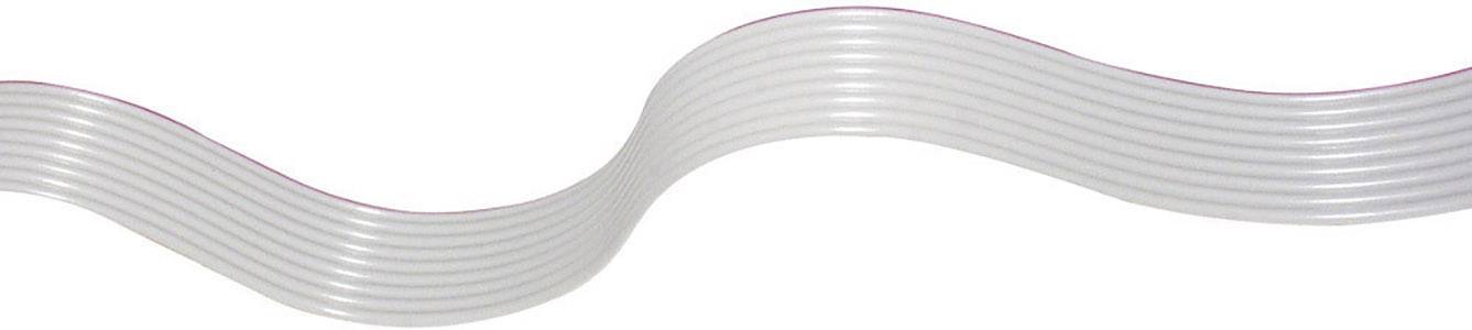 econ 28AWG10RM1 flat kabl 10 x 0,08 mm² 300 V siva