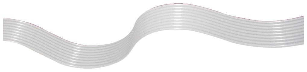 Connfly DS1057-34A282R-153.0 flat kabl 34 x 300 V siva