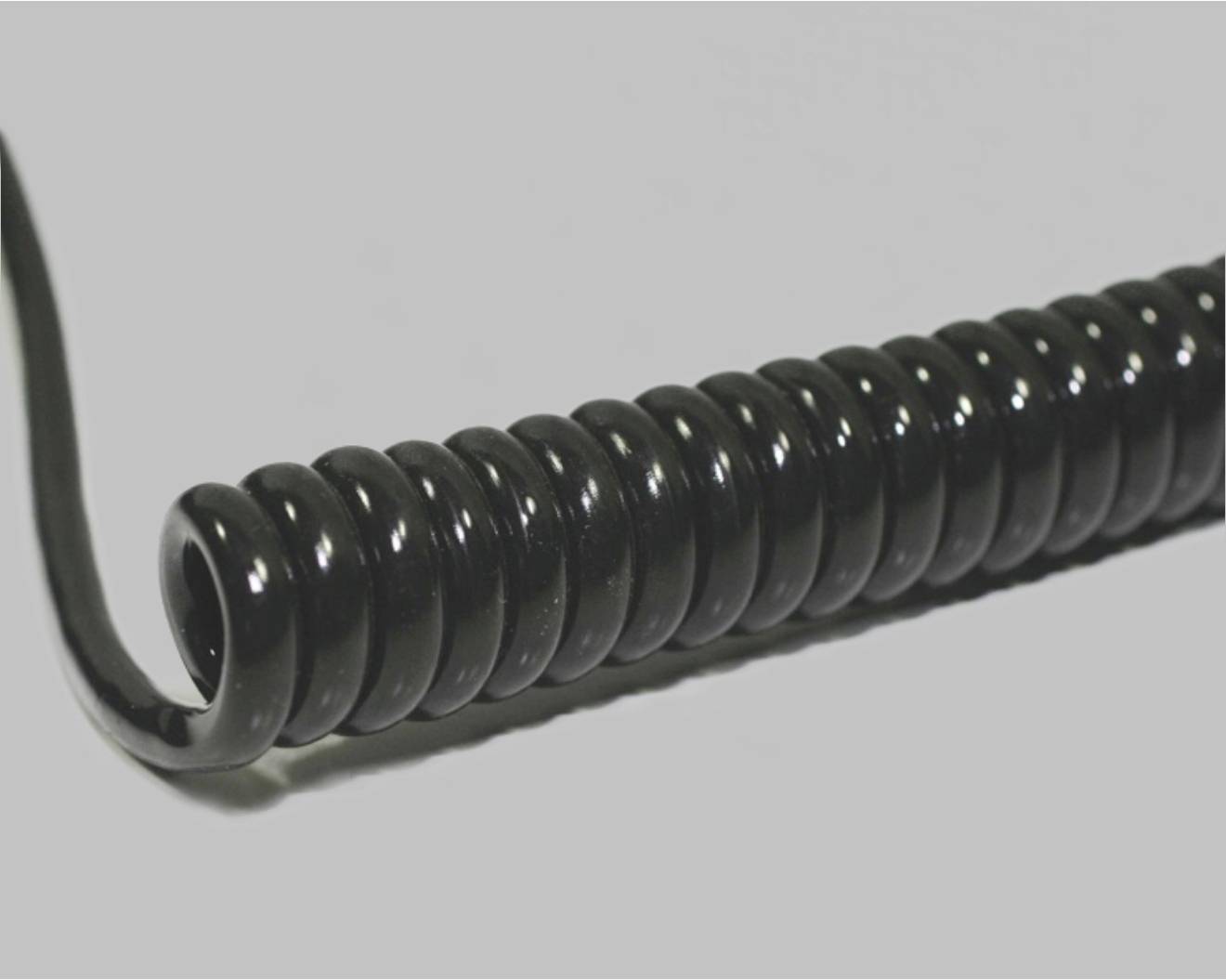 BKL Electronic spiralni kabl 6 x 0,50 mm² 300 V crna 2987249