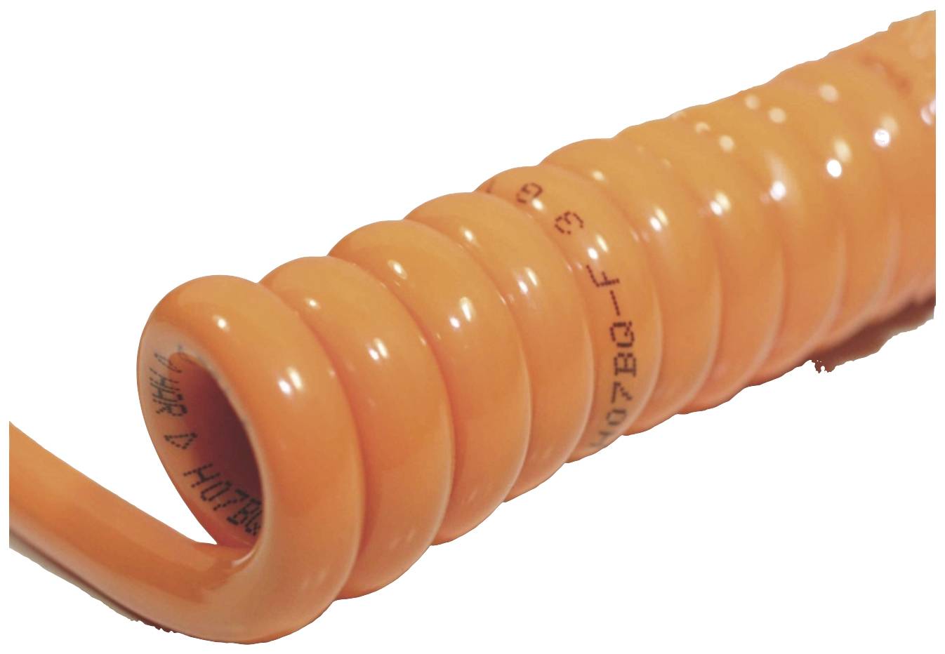 BKL Electronic H05BQ-F spiralni kabl 5 G 1 mm² 8,50 mm narandžasta