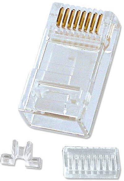 Lindy mrežni adapter RJ45 konektor na RJ45 konektor providna
