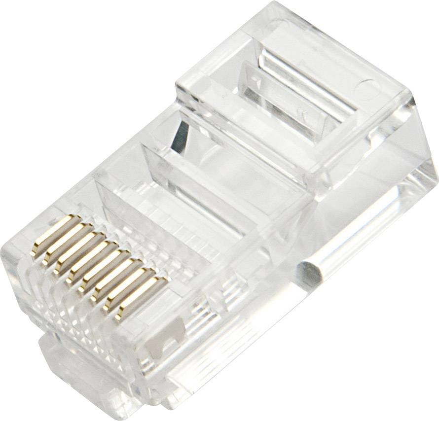 Lindy mrežni adapter RJ45 konektor na RJ45 konektor providna