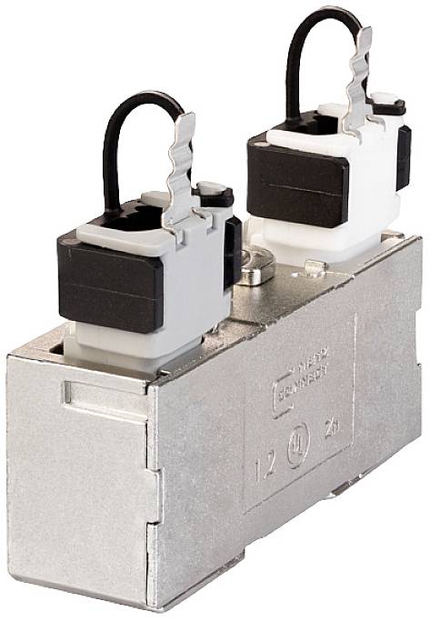 Metz mrežni adapter 1x RJ45 utičnica na 1x RJ45 utičnica CAT 7a srebrna