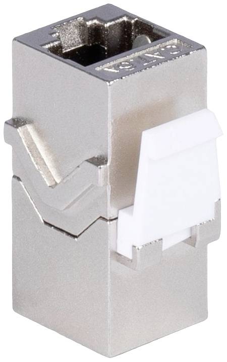 Lindy mrežni adapter RJ45 utičnica na RJ45 utičnica CAT 6a crna