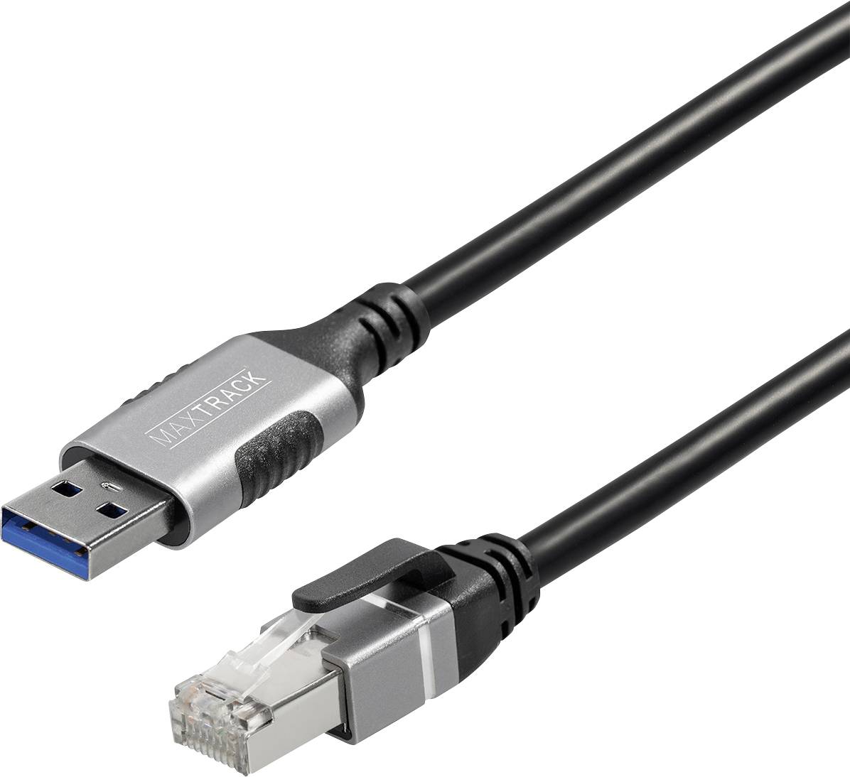 Maxtrack mrežni adapter 1x USB 3.0 na 1x RJ45 utikač CAT 6 3 m crna