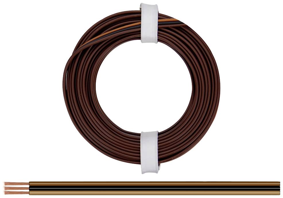 Donau Elektronik 325-818 upredena žica 3 x 0,25 mm² + 3 x 0,25 mm² plastika 3x 14 x 0,15 mm