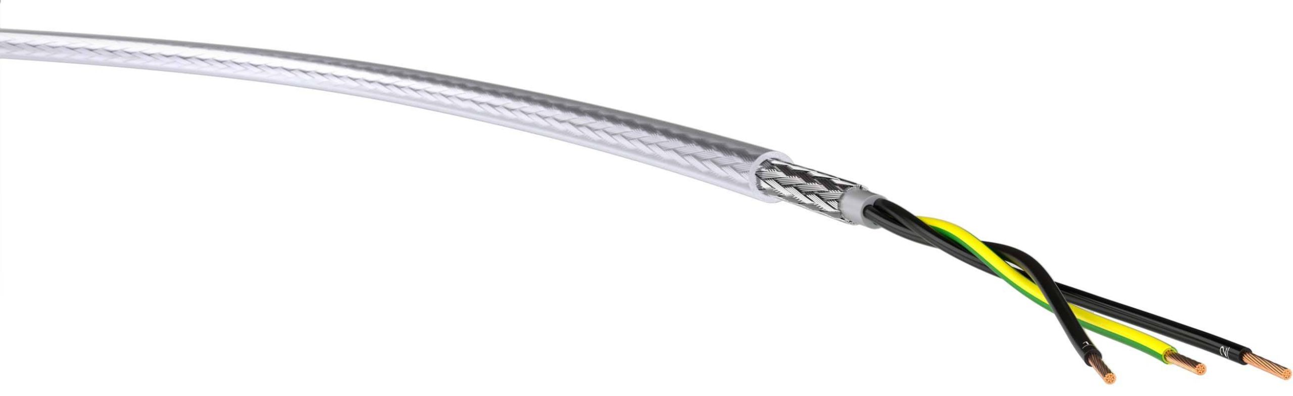 VER YSLYCY-JZ Ri.100 napojni kabl 3 x 1 mm² + 3 x 1 mm² 500 V 9,30 mm