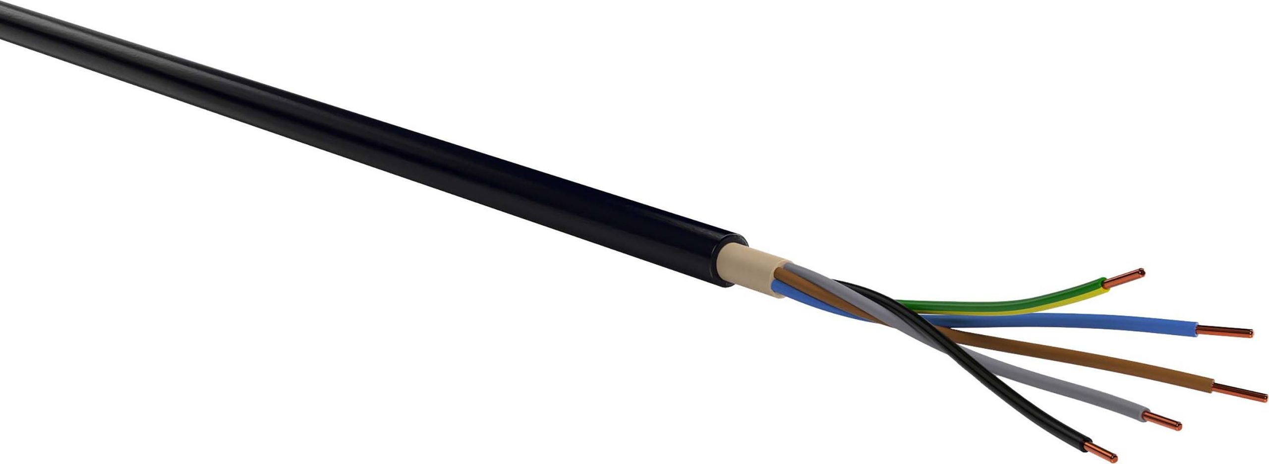 VER NYY-J Ri.50 napojni kabl 5 x 2,50 mm² + 5 x 2,50 mm² 1000 V 15,00 mm